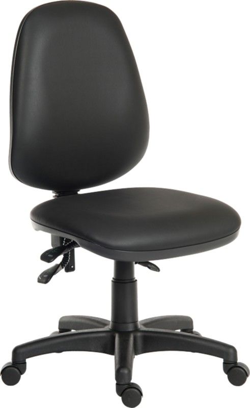 Teknik Office Practica PU Wipe Clean Operator Office Chair With Nylon - Image 1