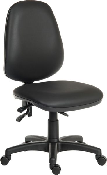 Teknik Office Practica PU Wipe Clean Operator Office Chair With Nylon