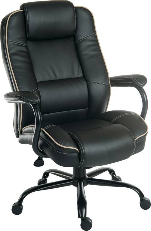 Teknik Office Goliath Duo Heavy Duty Bonded Leather Faced Executive Of - Image 1