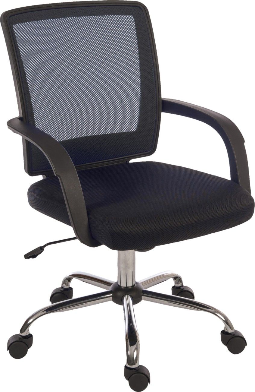 TEKNIK Star Mesh 6910BK Fabric Reclining Executive Chair - Black - Image 1