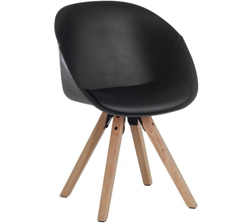 TEKNIK Pyramid Tub Chair - Black, Set of 2 - Image 1