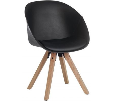 TEKNIK Pyramid Tub Chair - Black, Set of 2