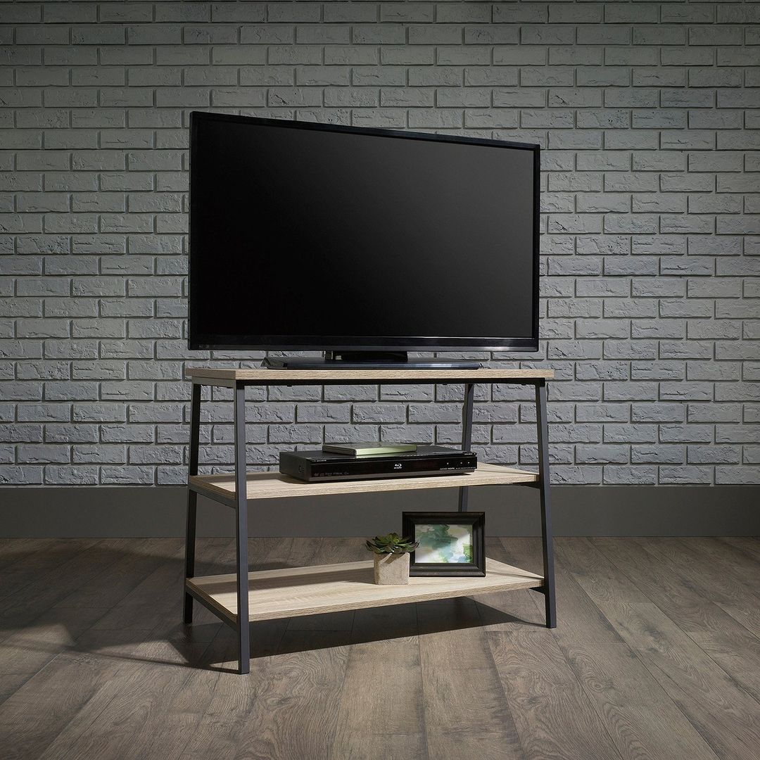 Industrial Style TV Stand - Charter Oak - Image 1
