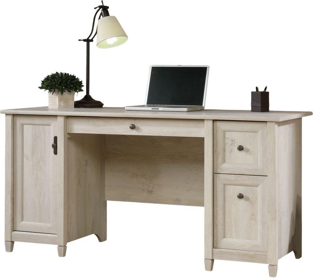 TEKNIK Chalked Wood Desk - Chalked Chestnut - Image 1
