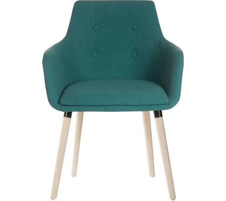 Teknik Four Legged Chair - One Pair - Teal