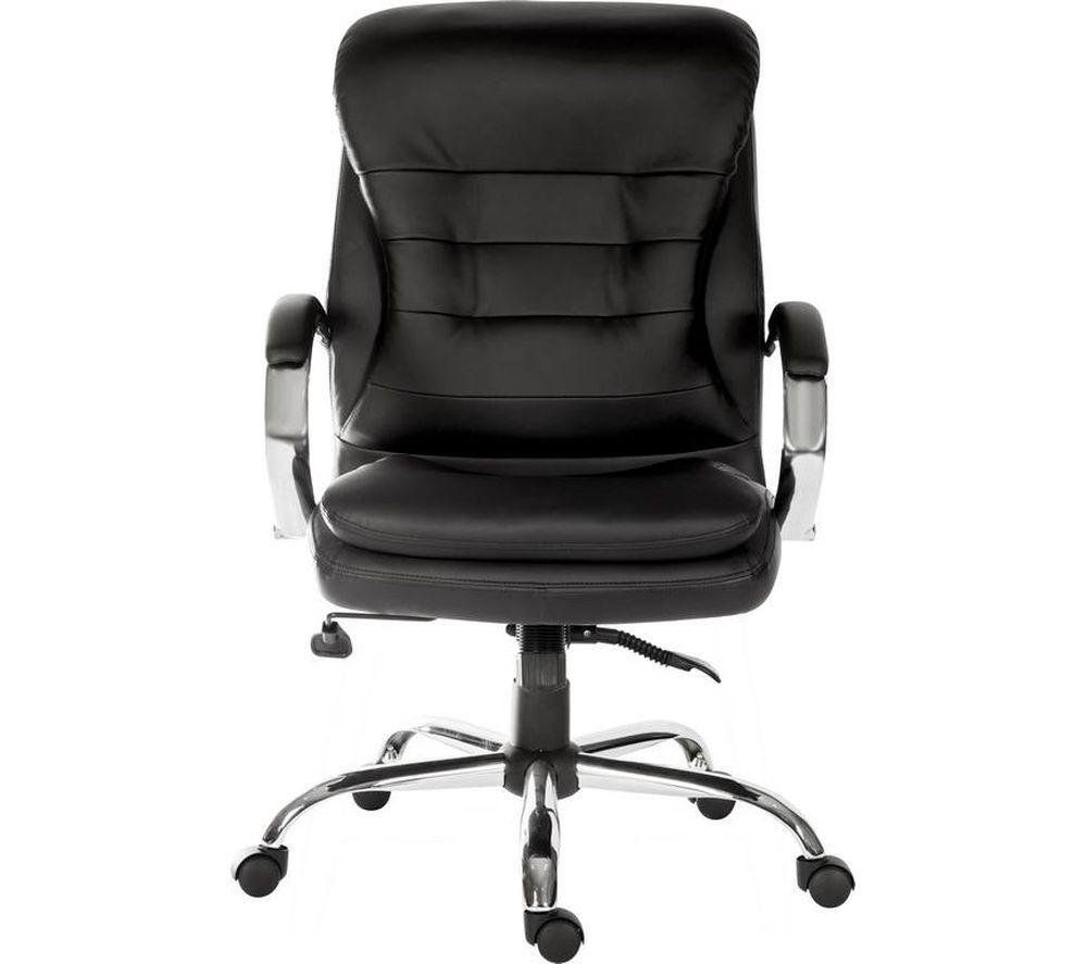 TEKNIK Goliath Light 6957 Bonded Leather Reclining Executive Office Chair - Black - Image 1