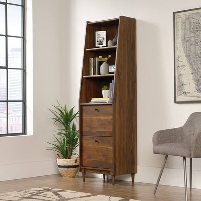 TEKNIK Hampstead Park Narrow 5420283 Bookcase - Grand Walnut