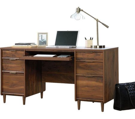 Teknik Clifton Place Executive Desk - Grand Walnut
