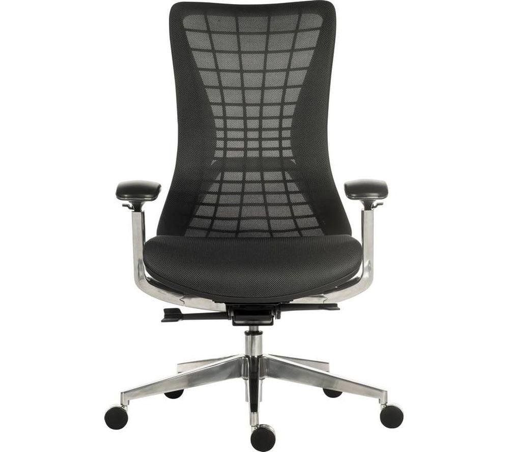Teknik Office Quantum Mesh Back Executive Chair Chair Black with Black - Image 1