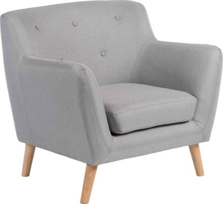 TEKNIK Skandi Fabric Reception Chair - Grey