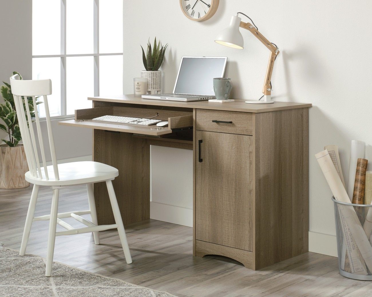 TEKNIK Essentials Desk - Summer Oak - Image 1