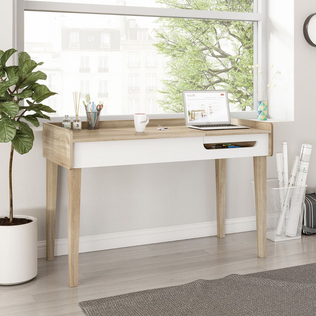 TEKNIK Giru 7700005 Desk - Sonoma Oak - Image 1