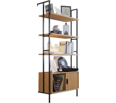 TEKNIK Hythe 5426436 Wall-Mounted Bookcase - Serene Walnut