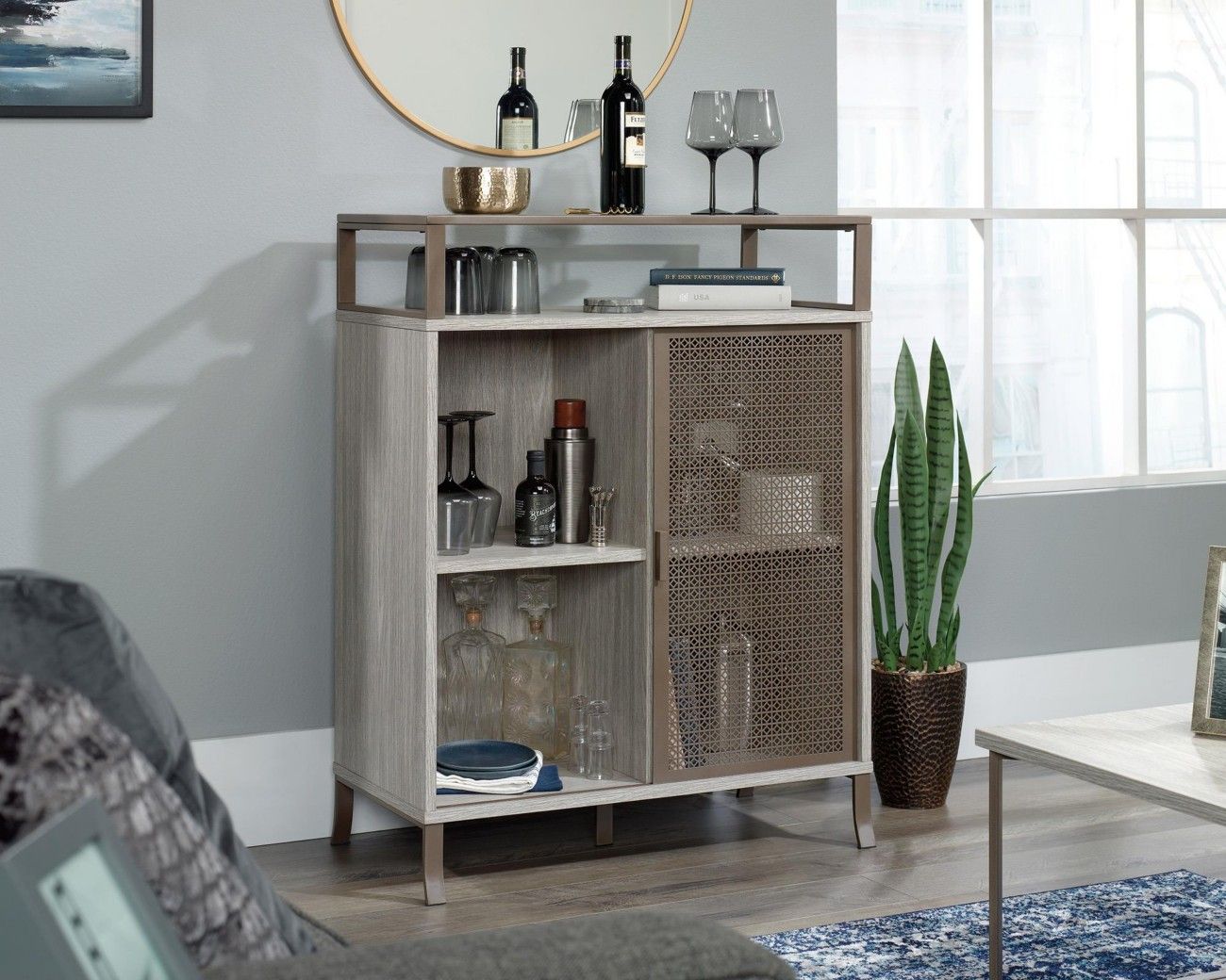 TEKNIK City Centre Cabinet - Champagne Oak - Image 1