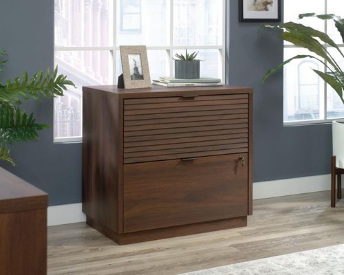 TEKNIK Elstree Lateral Filing Cabinet - Spiced Mahogany