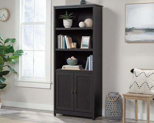TEKNIK 5431262 Shaker Style Bookcase - Raven Oak