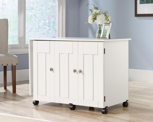 Craft Sewing Cart - Soft White