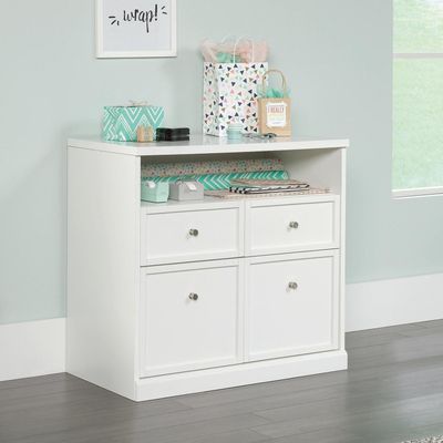 Craft Storage Cabinet - White