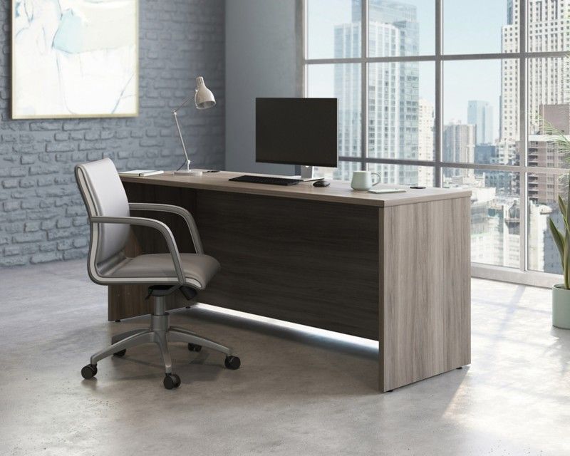 Teknik Office Affiliate Office Desk 1800 x 600mm Hudson Elm Finish - 5 - Image 1