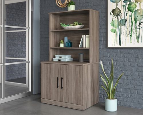 Teknik Office Affiliate Hutch 1800mm Hudson Elm Finish - 5427431 DD