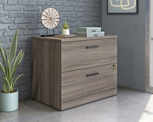 Teknik Office Affiliate 2 Drawer Mobile Pedestal Hudson Elm Finish - 5