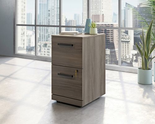 Teknik Office Affiliate 3 Drawer Mobile Pedestal Hudson Elm Finish - 5