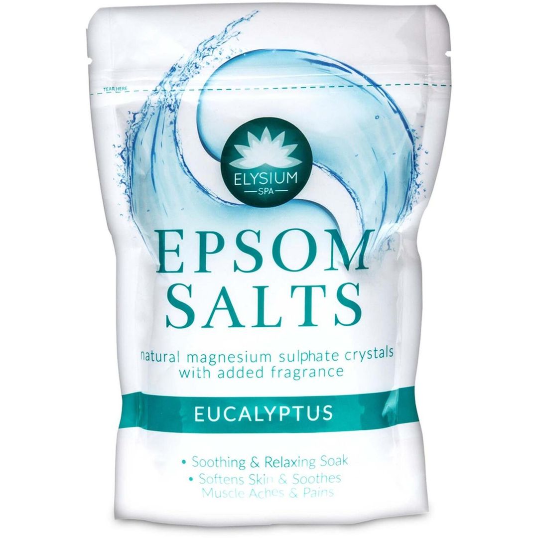 Elysium Spa Natural Epsom Salt Original 450g - Pack of 3 - Green / 468g - Image 1