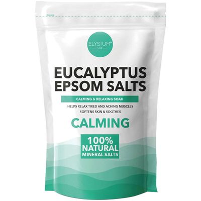 Elysium Spa Natural Epsom Salt Original 450g - Pack of 3 - Green / 468g - Thumbnail 2