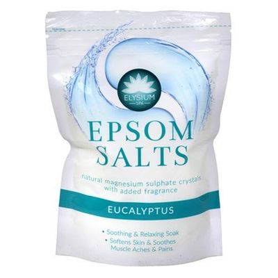 Elysium Spa Natural Epsom Salt Original 450g - Pack of 3 - Green / 468g - Thumbnail 3