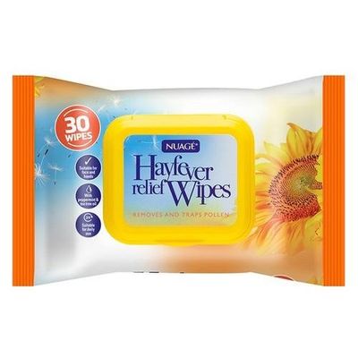 Nuagé Hayfever Relief Wipes 30-Pack