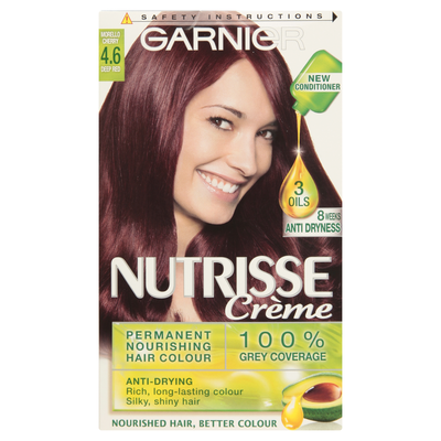 Garnier Nutrisse Creme Deep Cherry Red 46 Permanent Hair Dye
