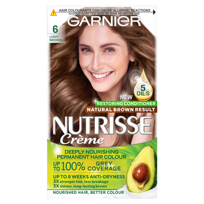 Garnier Nutrisse Creme Light Brown 6
