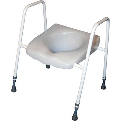 Aidapt President Raised Toilet Seat and Frame VR219