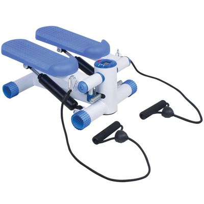 Aidapt Mini-Stepper With Led Display & Training Ropes in White