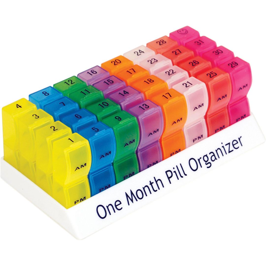 Aidapt One Month Pill Organiser - Image 1
