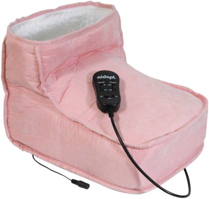 Aidapt Heated Soft Massaging Foot Boot - Pink