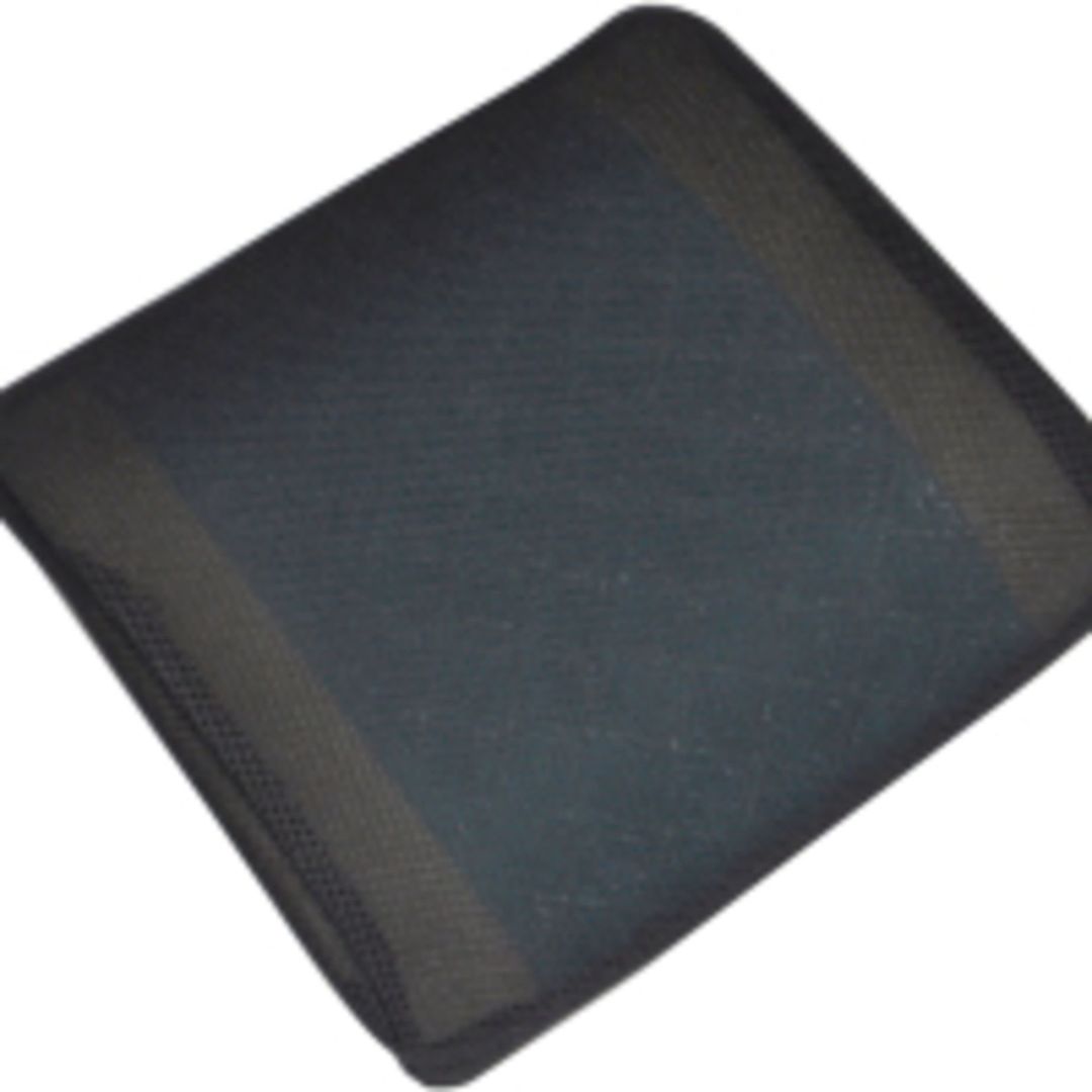 Memory Foam Gel Lumber Cushion Mesh - Black - Image 1