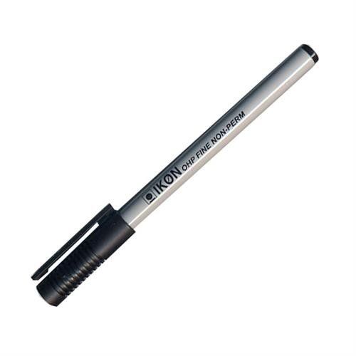 ValueX OHP Pen Non-Permanent Fine 0.4mm Line Black (Pack 10) - 742101 - Image 1