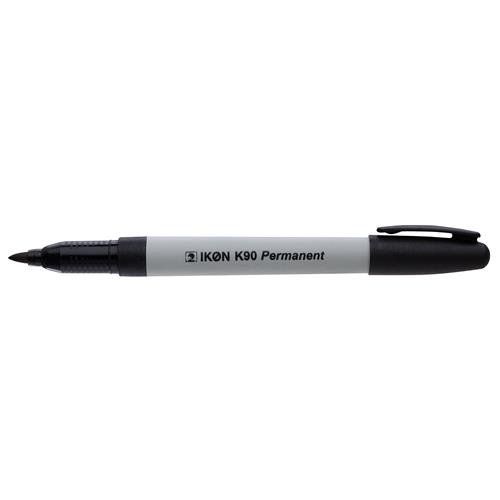 ValueX Permanent Marker Bullet Tip 0.8mm Line Black (Pack 10) - K90-01 - Image 1