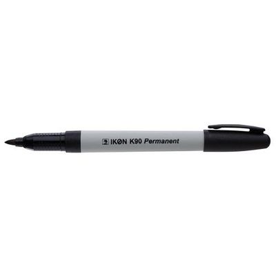 ValueX Permanent Marker Bullet Tip 0.8mm Line Black (Pack 10) - K90-01