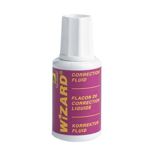 ValueX Correction Fluid Bottle 20ml White (Pack 10) - 760407 - Image 1