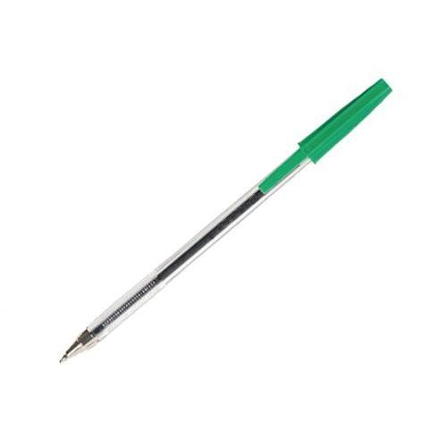 ValueX Ballpoint Pen 1.0mm Tip 0.7mm Line Green (Pack 50) - 864004 - Image 1