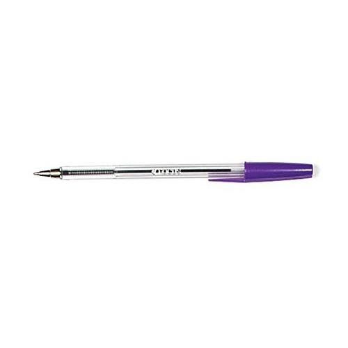 ValueX Ballpoint Pen 1.0mm Tip 0.7mm Line Violet (Pack 50) - 864017 - Image 1