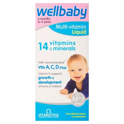 Vitabiotics Wellkid Baby Multivitamin Syrup 150ml
