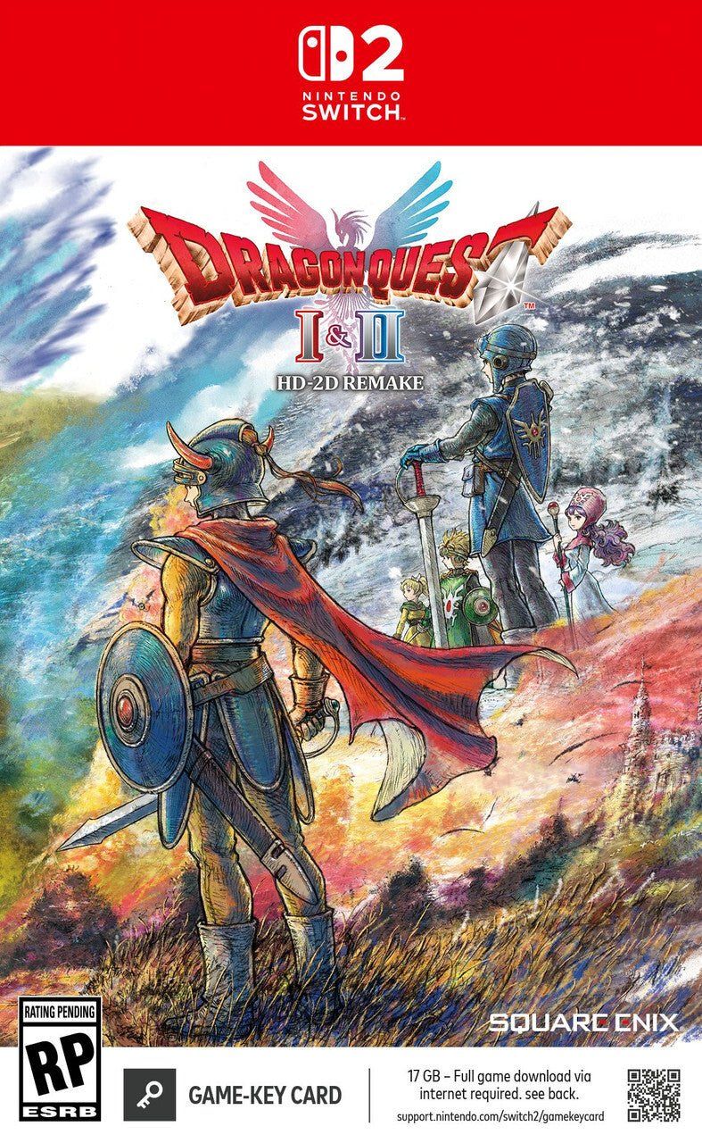 Square Enix Dragon Quest I & II HD-2D Remake Standard Simplified Chinese, German, English, Spanish, French, Italian, Japanese Nintendo Switch - Image 1
