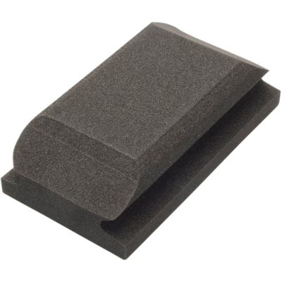 Flexipads World Class 56010 Hand Sanding Block Shaped Black 70 X 125Mm - Thumbnail 2