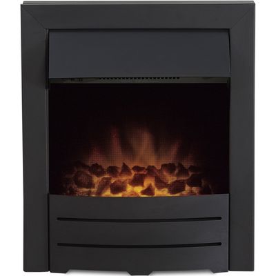 Adam Colorado Black Electric Inset Fireplace