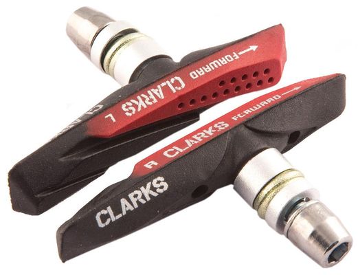 Clarks Elite MTB/Hybrid V-Brake Pads Integral Block