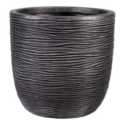Small Round Amalfi Pot - Black
