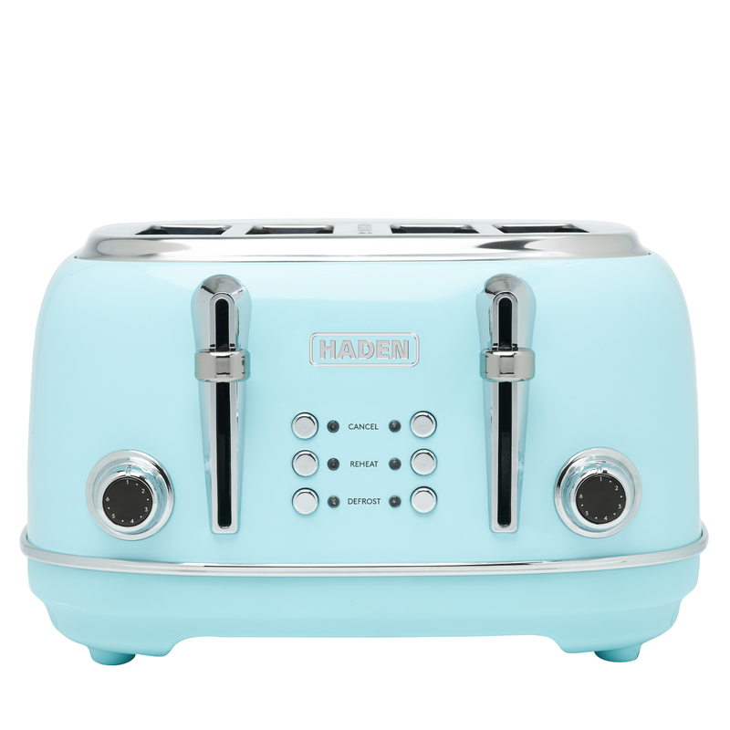 HADEN Heritage 194244 4-Slice Toaster - Turquoise, Green - Image 1